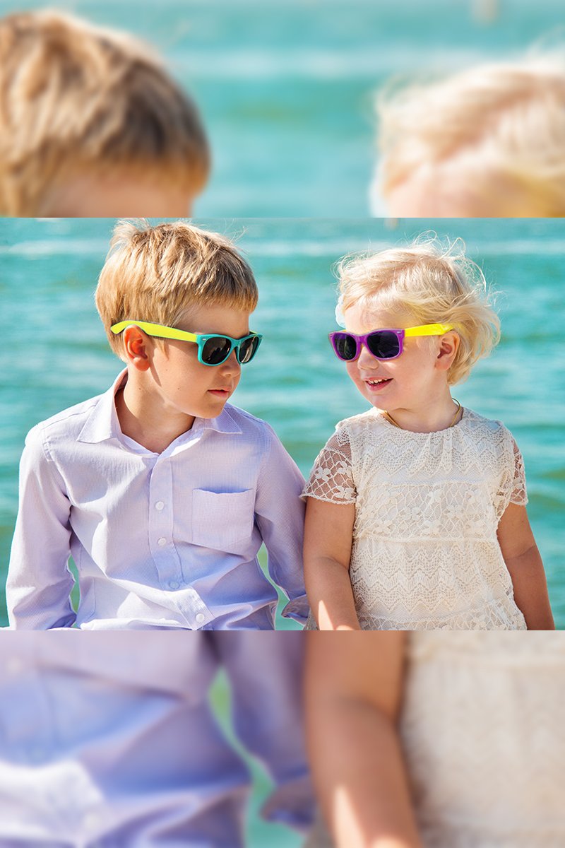 SUN SAFE: ﻿The Polarized and Flexible Kids Sunglasses