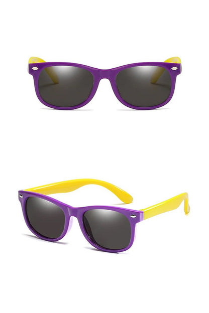 SUN SAFE: ﻿The Polarized and Flexible Kids Sunglasses