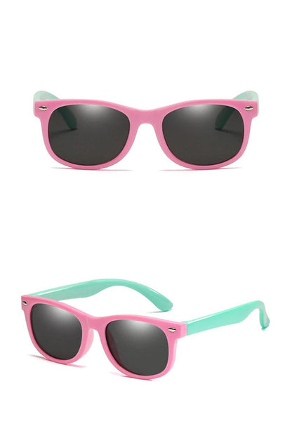 SUN SAFE: ﻿The Polarized and Flexible Kids Sunglasses