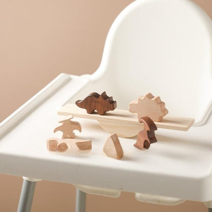 Wooden Forest Animal Balance Seesaw