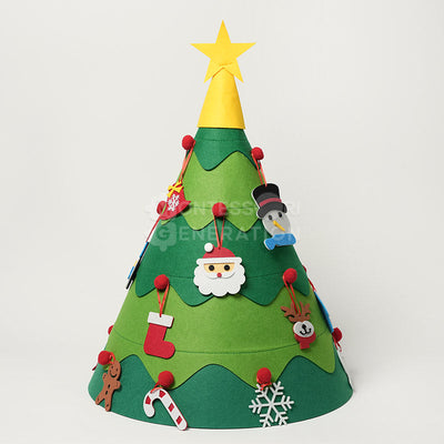 Fidtoy DIY Felt Christmas Tree – Interactive Holiday Decoration for Kids