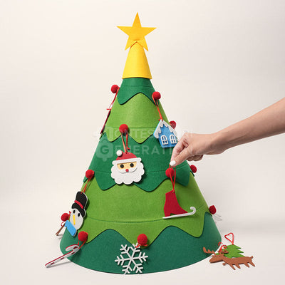 Fidtoy DIY Felt Christmas Tree – Interactive Holiday Decoration for Kids