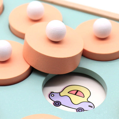 Wooden Memory Chess Game - 3D Educational Puzzle for Kids & Family
