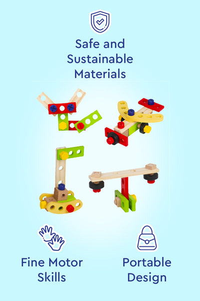 Pequeño Juego de Herramientas de Carpintería