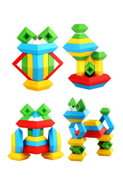 Pyramid Stack Building Blocks