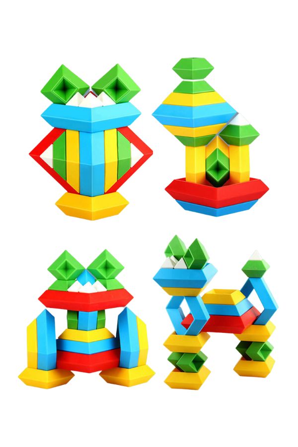Pyramid Stack Building Blocks