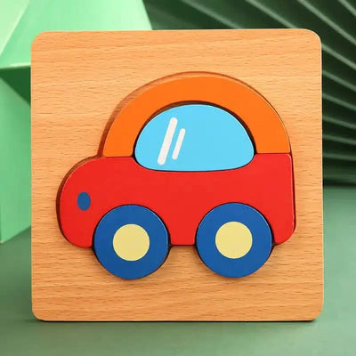 Puzle 3D de Madera Varios Diseños