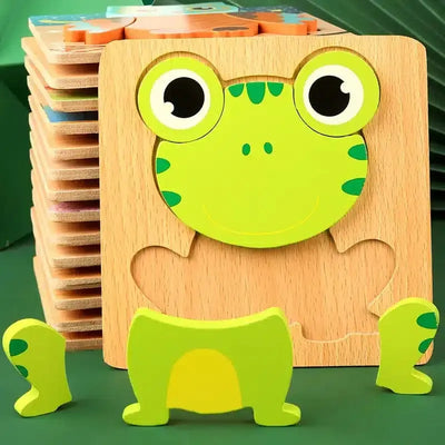 Puzle 3D de Madera Varios Diseños