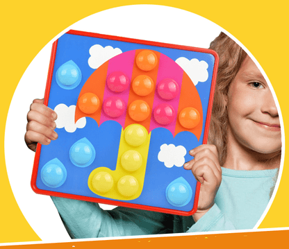 3D Puzzles Button Art Color Matching