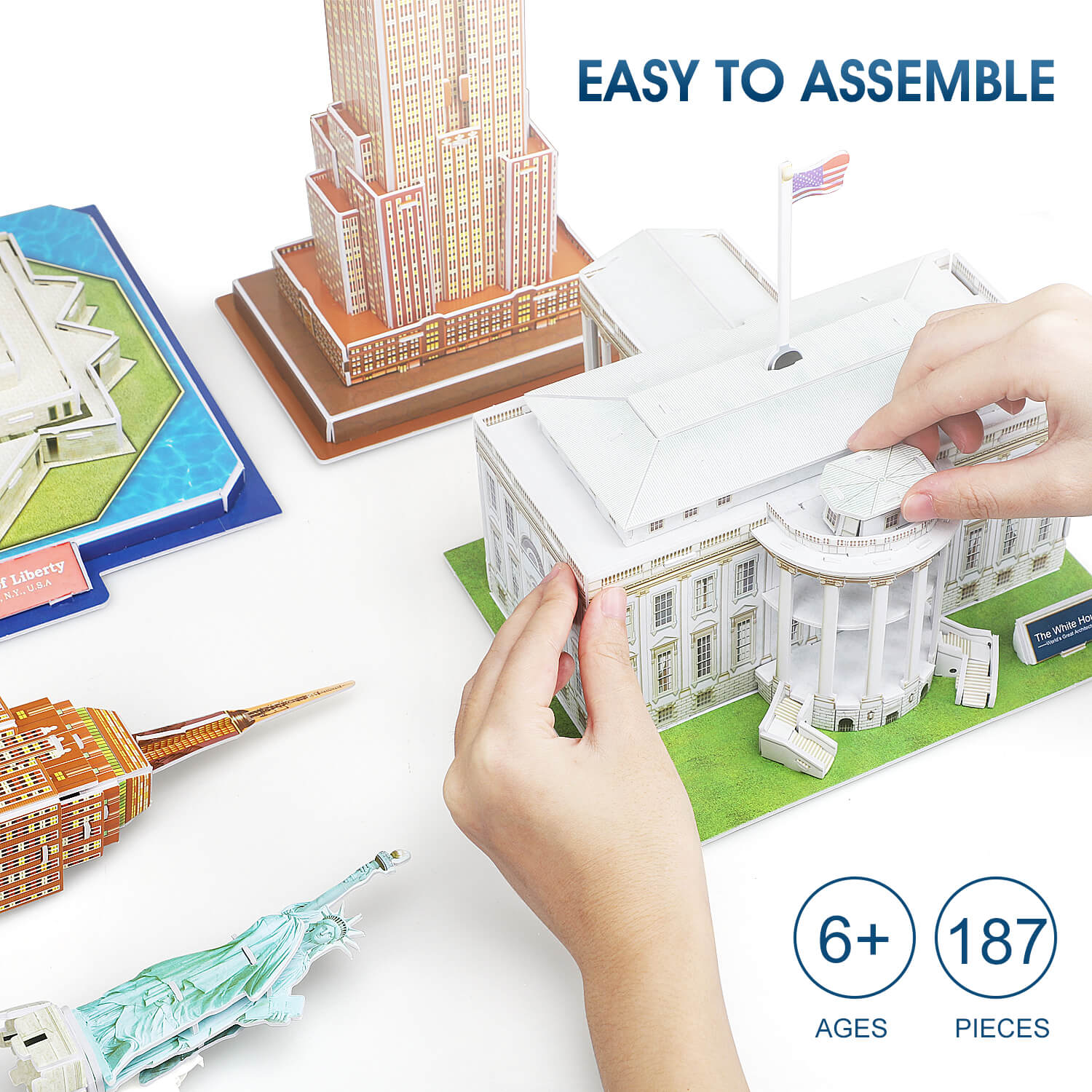 3D Puzzles - US Architecture Building