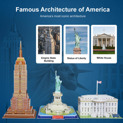 3D Puzzles - US Architecture Building