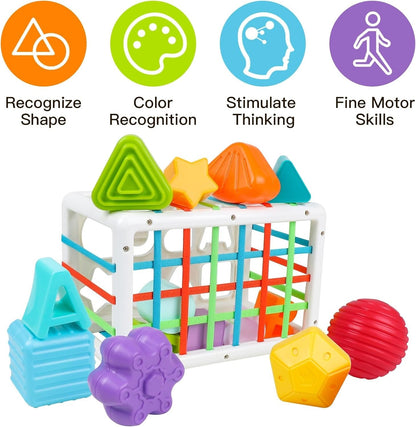 Shape Sorting Baby Box Sensory Play - 289