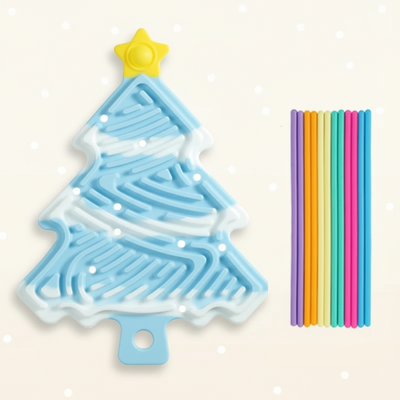 FidgetFrost – Juguetón y Suave – Busy Board de Silicona