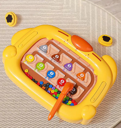 Puppy Drawing Slate and Magnetic Number Color Maze Game - 813