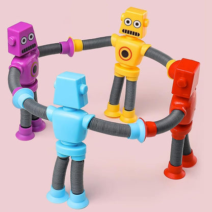 Suction Cup Robot Pop Tube Sensor Fidget Toy - 13A