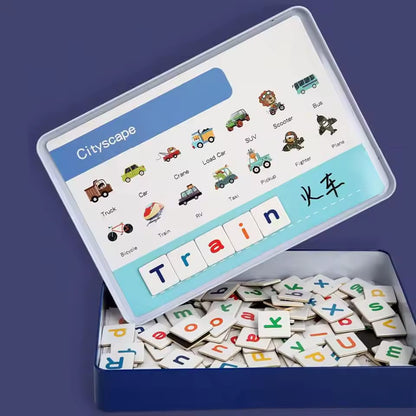 6in1 Magnetic Recognize Word Learning Kit With Marker