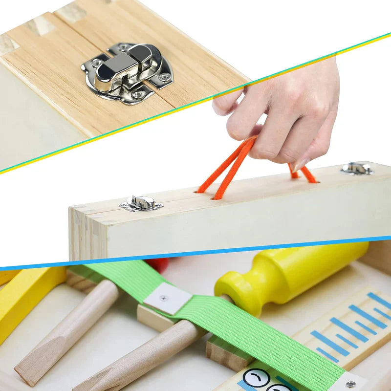 Wooden Toolbox Montessori Toy