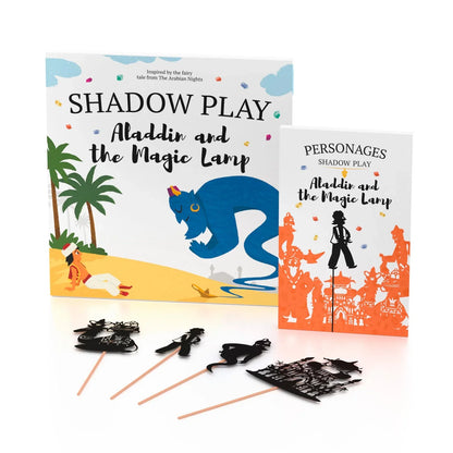 Aladdin and The Magic Lamp Shadow Book (Activity Book)