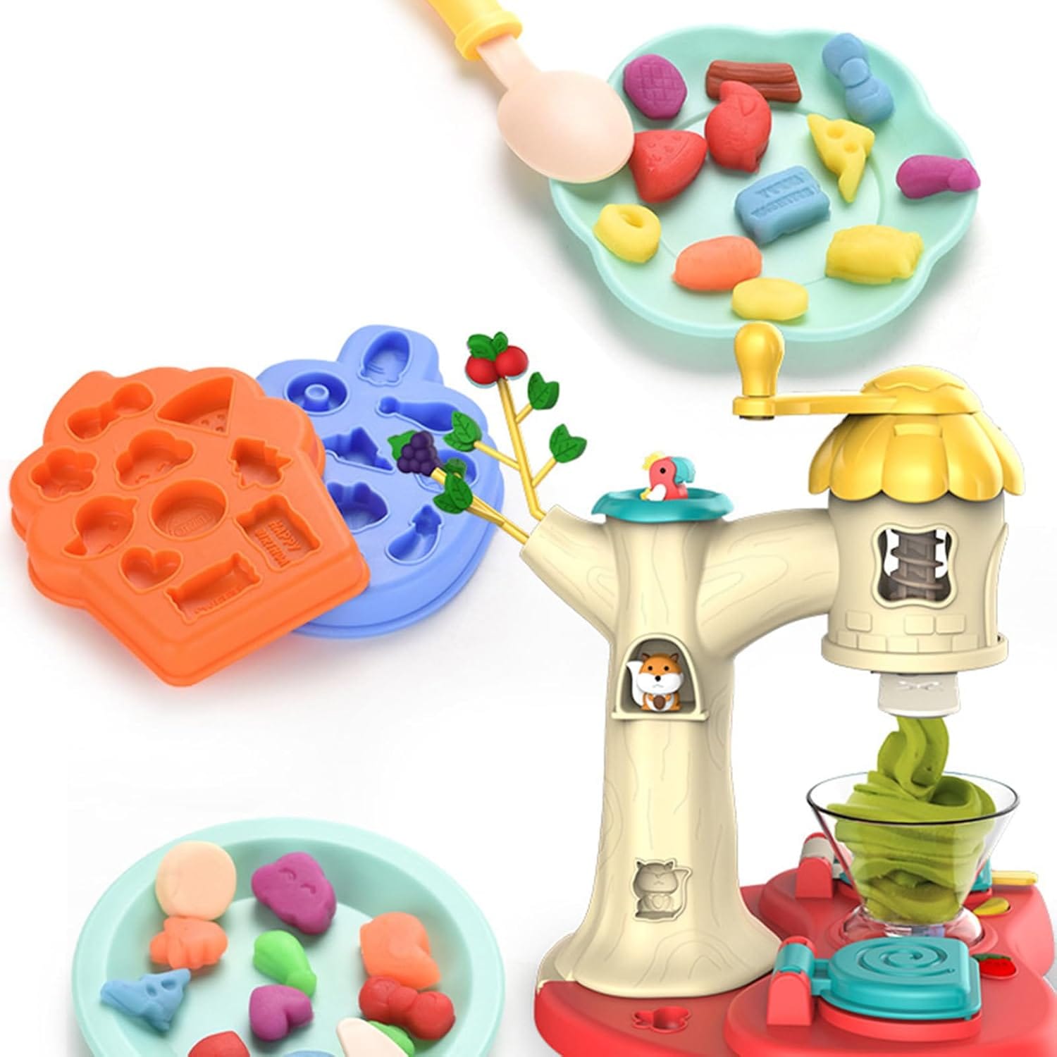 Machine à pâte à modeler créative DIY trois glaces - 001