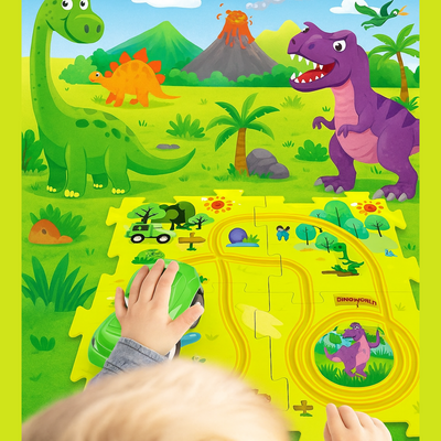 Car Track™ - Construisez, jouez et explorez - Ensemble de voitures de jouet