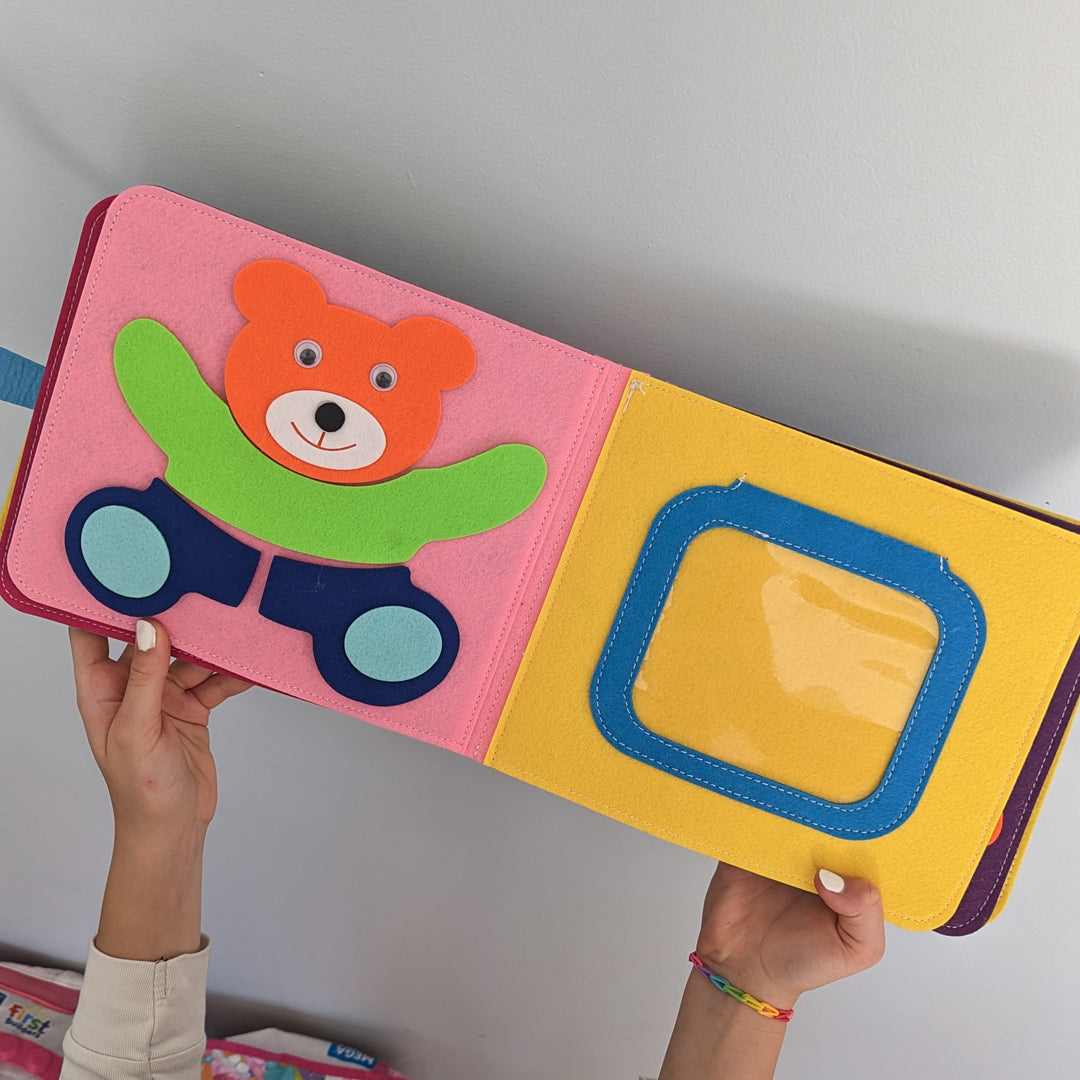 Montessori Activity Puzzle Book