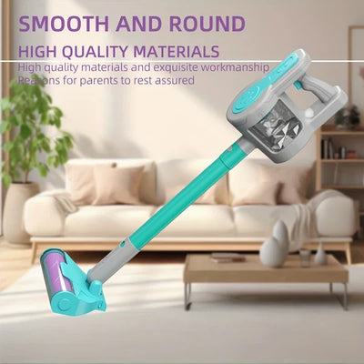 Aspirateur électronique 4 en 1 bleu pour jeu d'imitation petit aide - 644