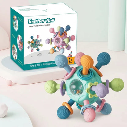 CalmChew – Zacht & Veilig – 3-in-1 Siliconen Bijtring