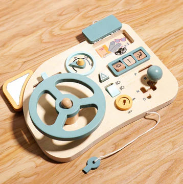 Montessori Busy Board Steering Wheel