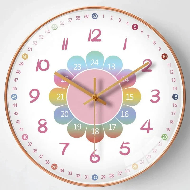 Reloj de pared decorativo para el hogar, sin tic-tac
