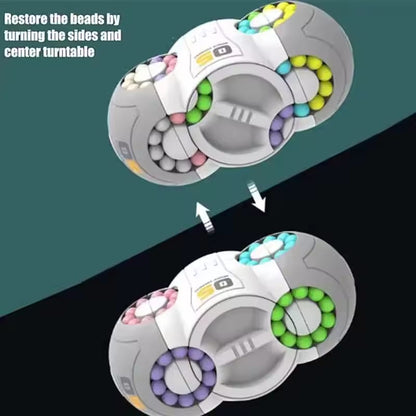 UFO Magic Bean 8 Sided Rotation Fidget Challenge Toy - 839