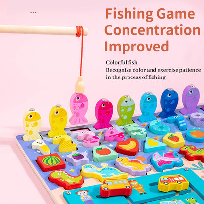 Multifunctional Logarithm Board Game | 8 Parts Kids Learning Toy