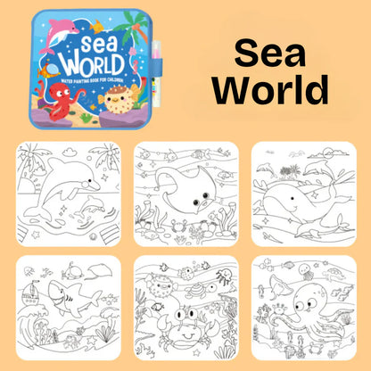 Montessori Water Coloring Book V2