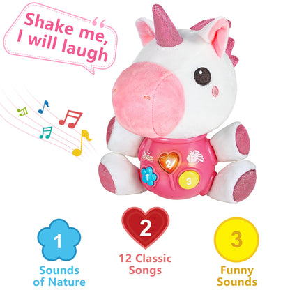 Baby Unicorn Musical Toy