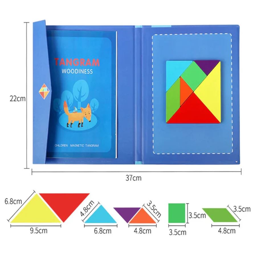 Magnetic Tangram Logical Thinking Toy