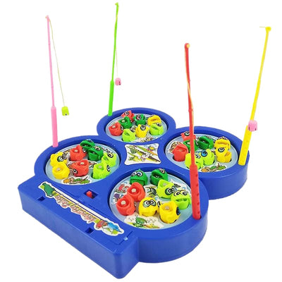 Magnetic Rotating Fishing Game 4 Players - 390