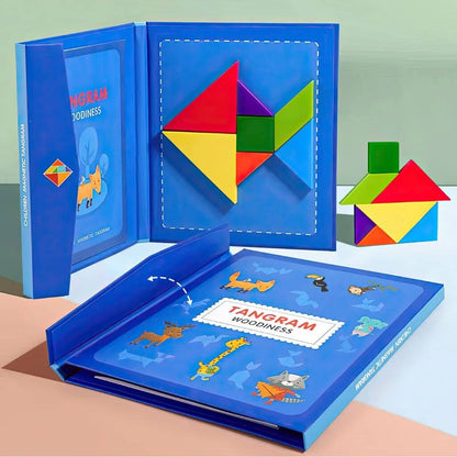 Tangram Magnetic Pattern Puzzle - 949