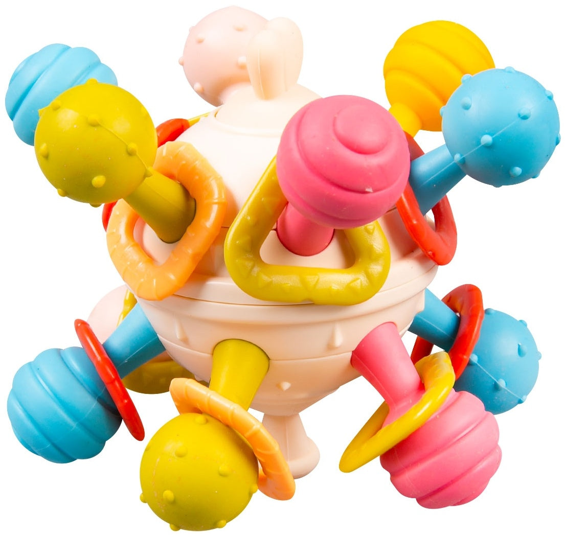 Spinning Puffer Fish Rattle Toy - 037