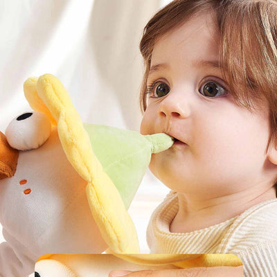 Fidtoy Repeater Duck Plush Toy Talking Baby Interactive Toy
