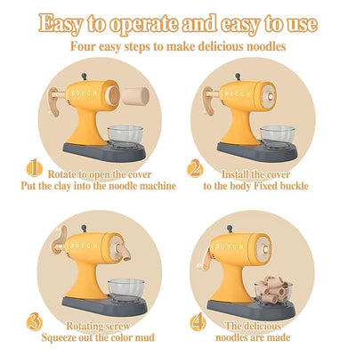 DIY Creative Noodles Play Dough Machine - 002