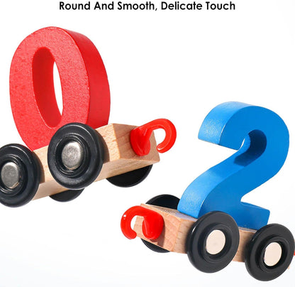 Wooden Number Count Hook Train 0 to 9 - 289