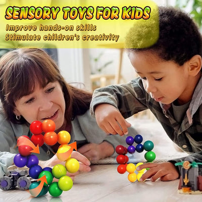 Colorful Learning Sensory Grapes Rotating Puzzle Ball - 739