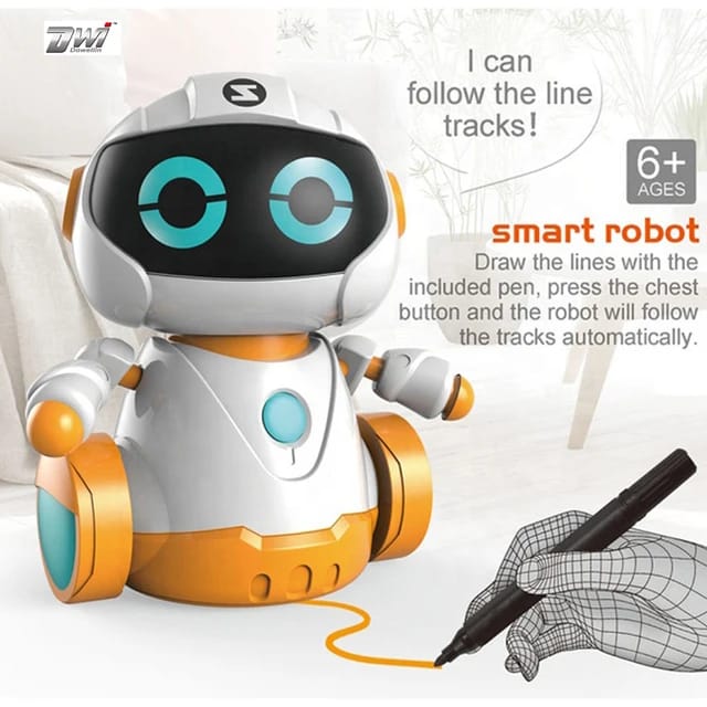 Smart Line Following Robot Play Set - 201