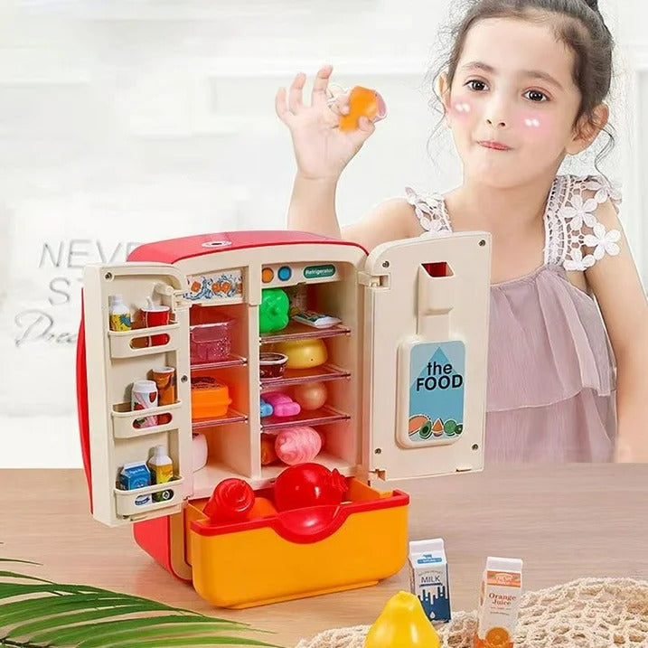 Without Box Mini Fridge Refrigerator Pretend Play - 27A
