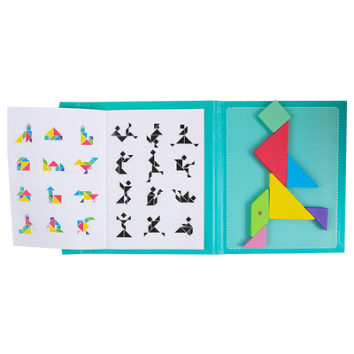 3D Puzzel Tangram Game™ - Eindeloos puzzelplezier - Magnetisch puzzelspel