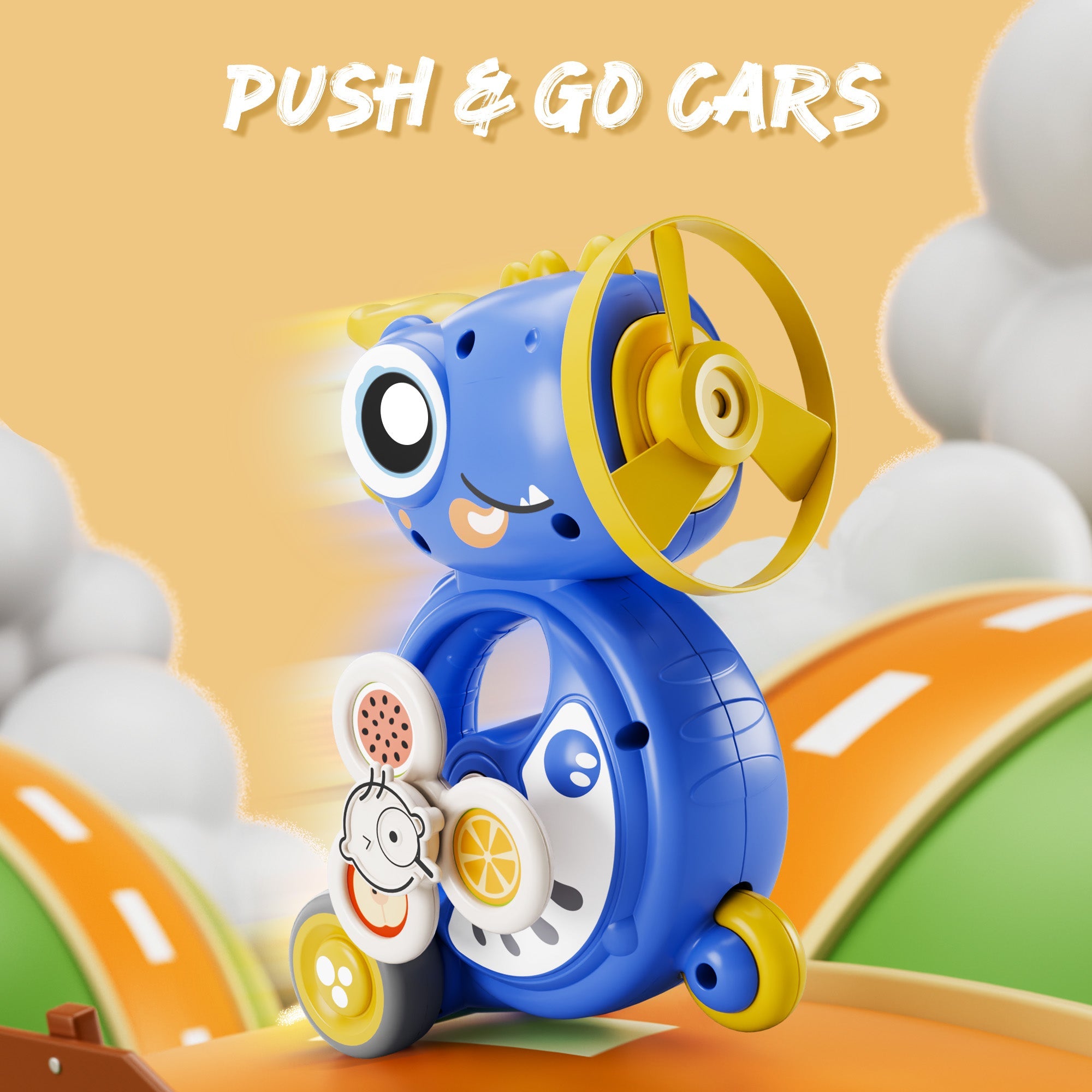 Kids Dinosaur Flying Disc Launcher Toys