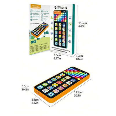 Bébé Y-Phone rechargeable avec lumières LED - 03D