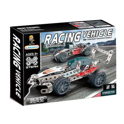 STEAM Racing Vehicle Steel Construction Models 105 pieces