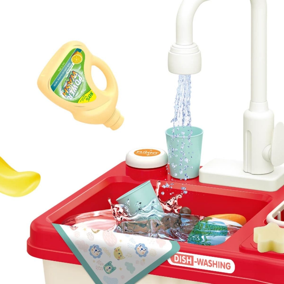 Lavavajillas Fregadero de cocina con juego de imitación de agua 23 piezas - 768