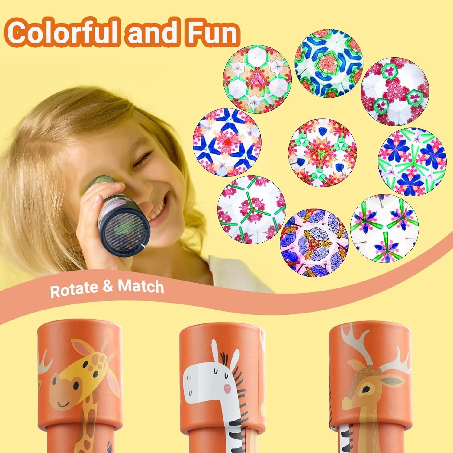 Artistic Creativity Kaleidoscope Toy for kids - 524
