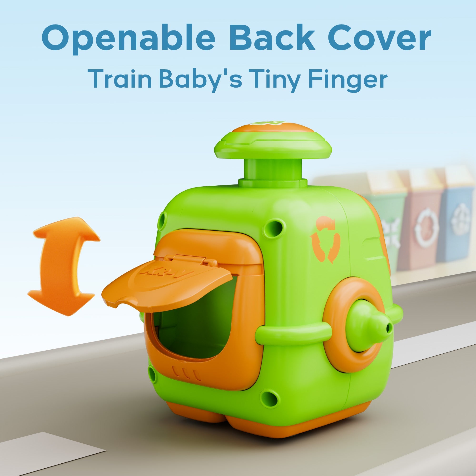 Press to Go Robot Car Toys for Toddlers